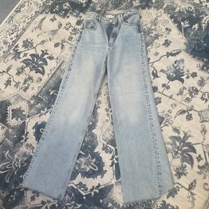 Zara Wide Leg Flare Jeans